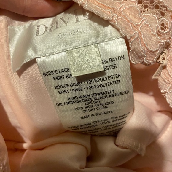 Pink Bridesmaid Dress - Picture 2 of 3